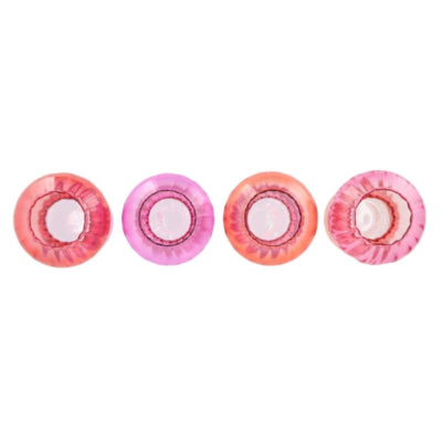 Vaso Daan in legno curvato nova rosa 17 cm 4 assortiti | 8 pezzi