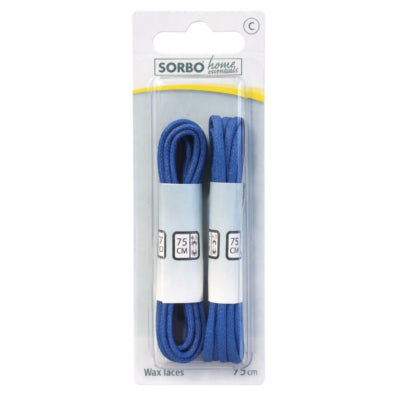 Lacci Sorbo cerati blu 75 cm 2 paia | 20 pezzi