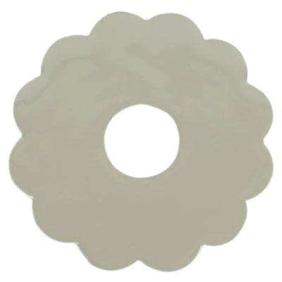Stjernsund anello per candela loua fiore grigio lucido 9,3 cm | 24 pezzi