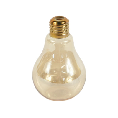 Vaso lampadina ambra 12 cm | 24 pezzi