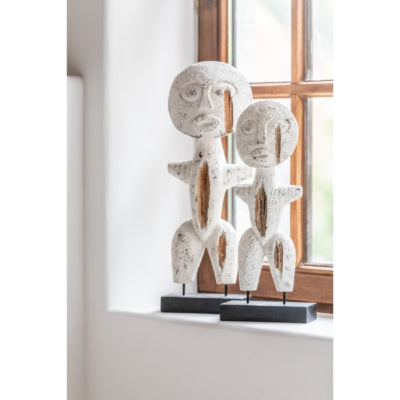 Figura J-line bianco primitivo 35 cm | 3 pezzi