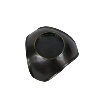 Portacandela flow ottone antigua 15 cm | 12 pezzi