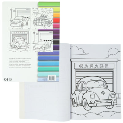Libro para colorear a4 30 páginas 6 surtidos | 24 piezas