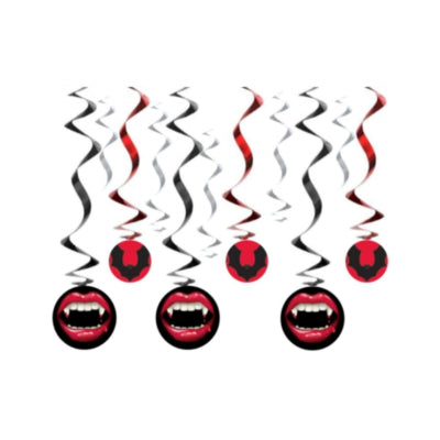 Colgantes en espiral vangtastic halloween 61 cm juego de 12 | 24 piezas