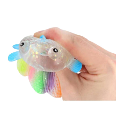 Exprime el pez arcoiris