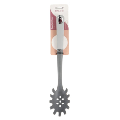Cucchiaio pasta Sola grigio 34 cm | 48 pezzi