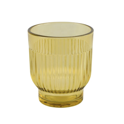 Portacandela Countryfield tirza ambra 8,5 cm | 24 pezzi
