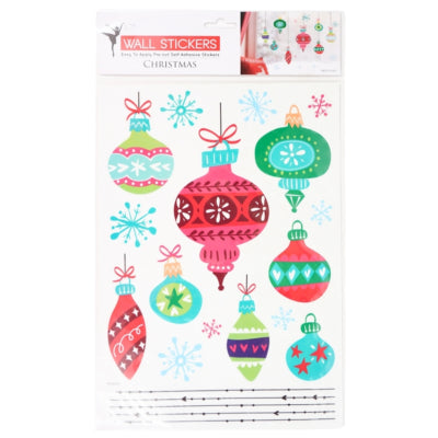 Vinilos decorativos Bola de Navidad 42 x 25 cm | 48 piezas