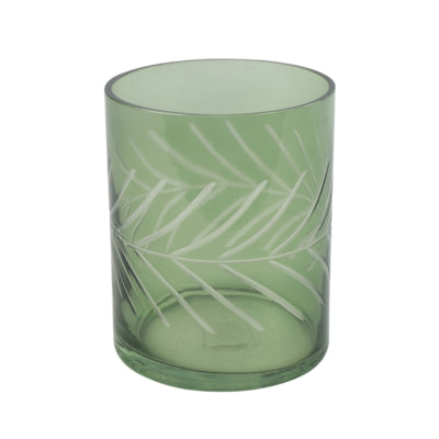 Portacandela Countryfield Vesta Verde 14 cm | 12 pezzi
