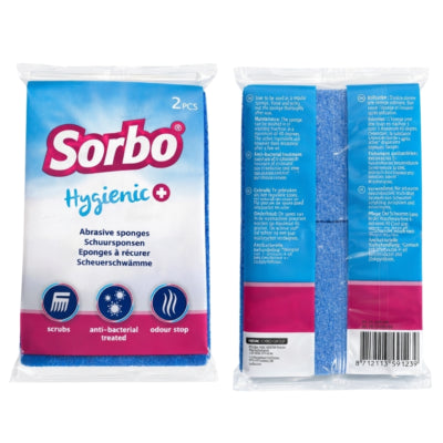 Sorbo spugnetta igienica+ set da 2 | 24 pezzi