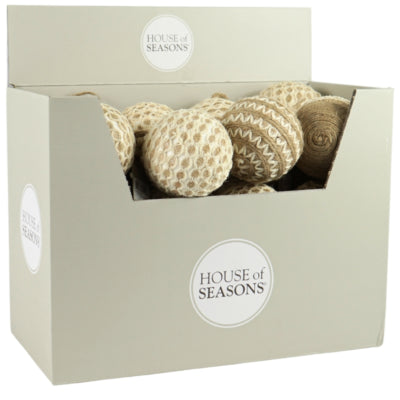 Bola navideña House of seasons 3 surtidos | 24 piezas