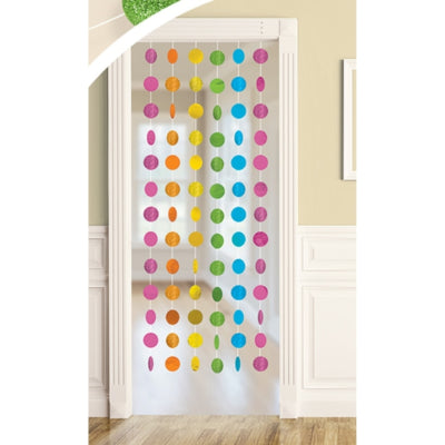 Ghirlanda da appendere Amscan multicolore 213 cm 6 pezzi | 12 pezzi