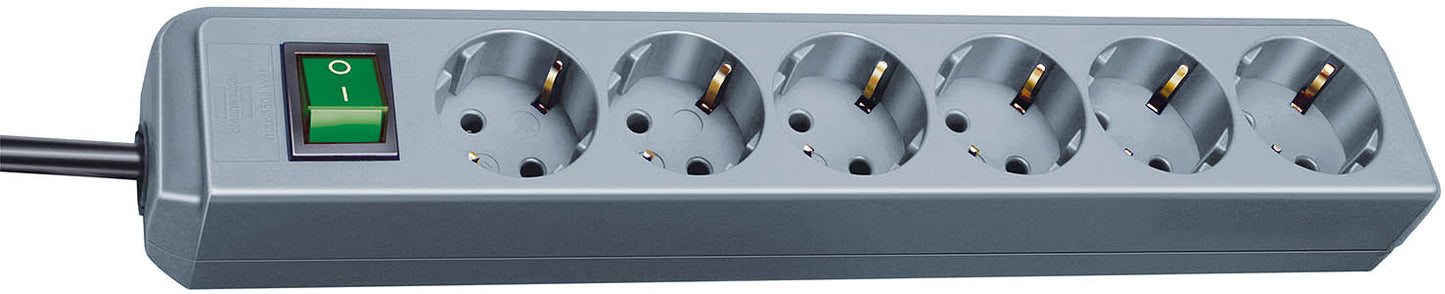 Brennenstuhl Eco-Line Socket 6x