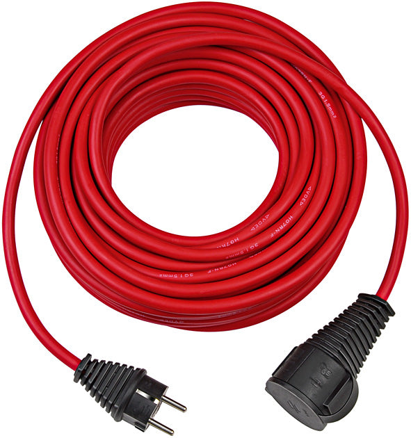 Cable de extensión Brennerstuhl para obras ip44 25m rojo h07rn-f 3g1.5 - 1167830