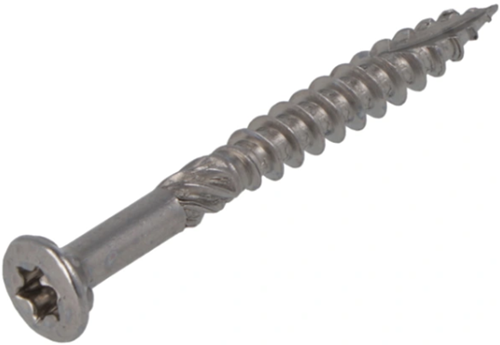 Proftec vite per legno da giardino acciaio inossidabile-410 lk + punta tagliente torx tx20 4.0x50 30 | 200 pezzi - 5207.31.25901