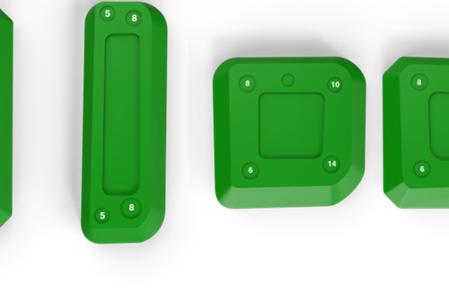 Set raschietti per giunti Tec7 | finitura perfetta - 315020290