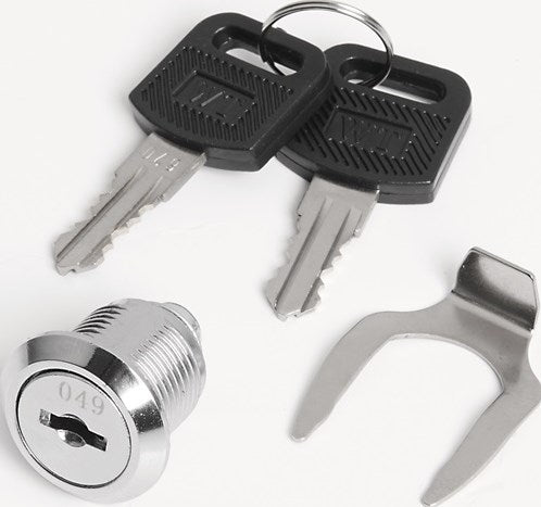 Cerradura de cilindro Promat tecwerk | con dos llaves | adecuado para | Carro de taller móvil. tendencia del banco de trabajo - 4000871072