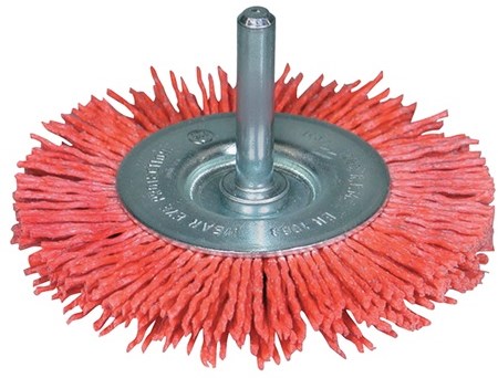 Cepillo redondo Promat tecwerk | d. 100 mm | nailon grano 80 10 mm | 4500 min-¹ - 4000841192