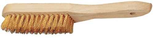 Spazzola metallica Promat tecwerk | lunghezza 295mm| Ottone da 0,3 mm | 5 righe - 4000841035
