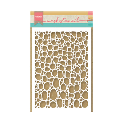 Design Marianne • maschera stencil ciottolo di tiny