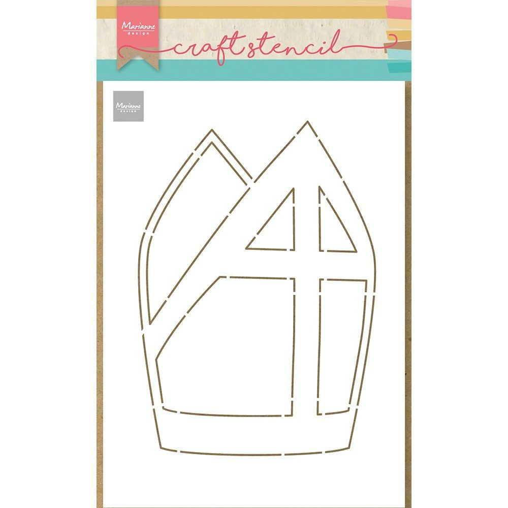 Design Marianne • stencil per mitra