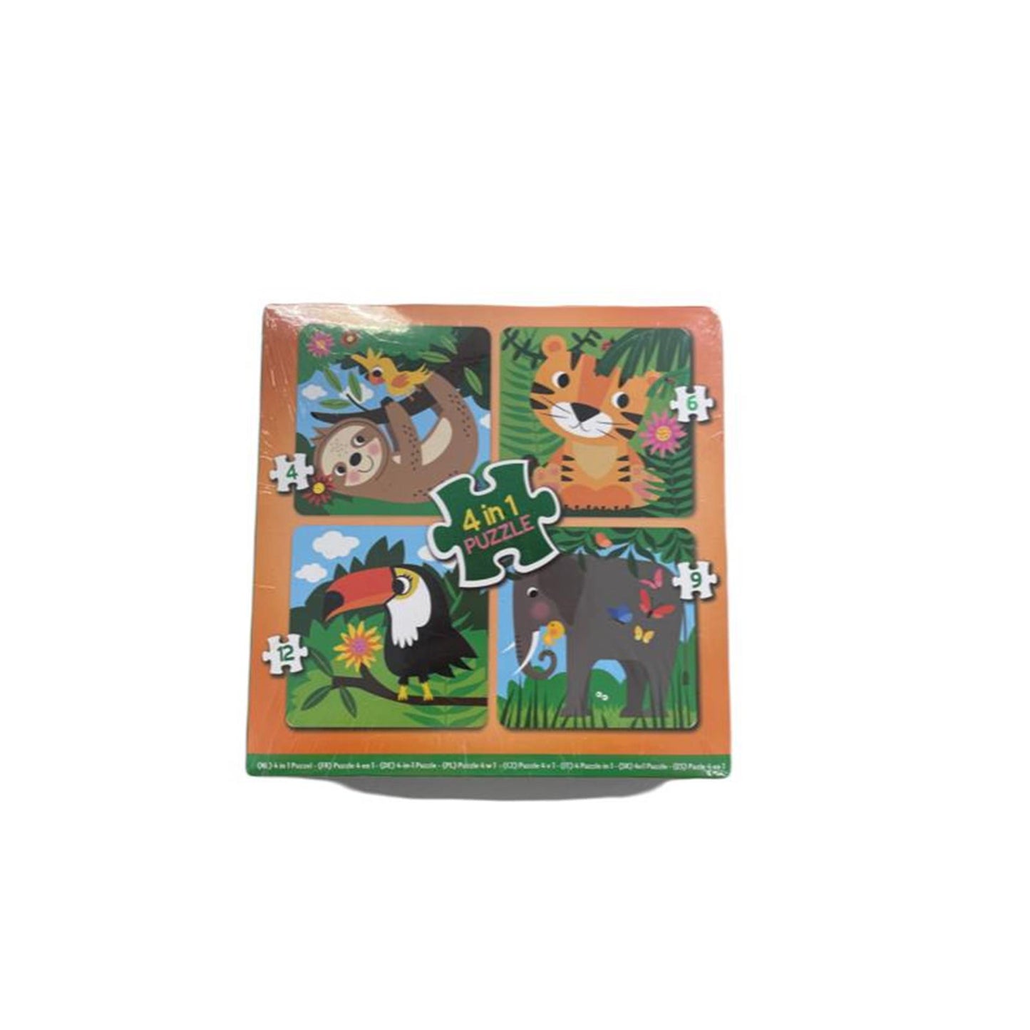 Vince l'Olanda 4in1 puzzle unicorno