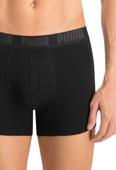 Puma Basic Boxershort Heren (Pack of 2) Zwart maat L
