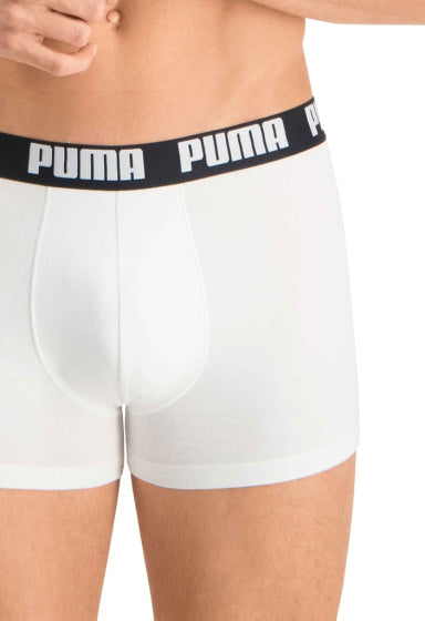 Puma Basic Boxershort Heren (Pack of 2) Zwart Witmaat L