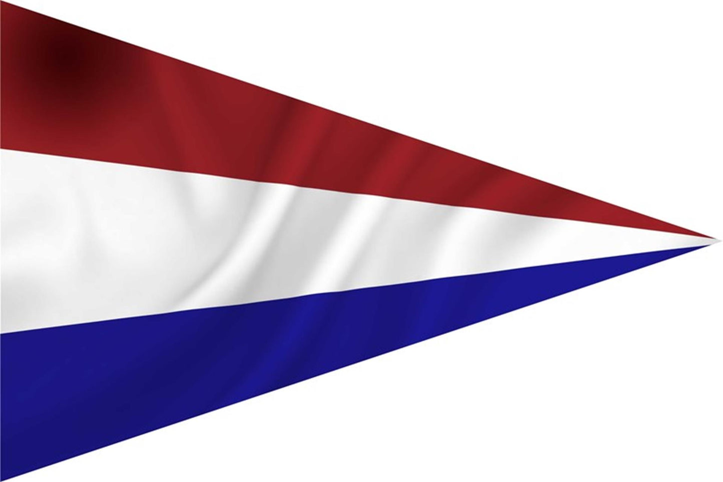 Dokkumer flags bandera del punto central Países Bajos 30x45 cm spun-poly