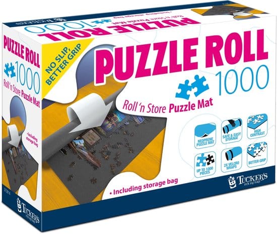 Boosterbox Roll Roll - Mat de rompecabezas enrollable de hasta 1000 piezas