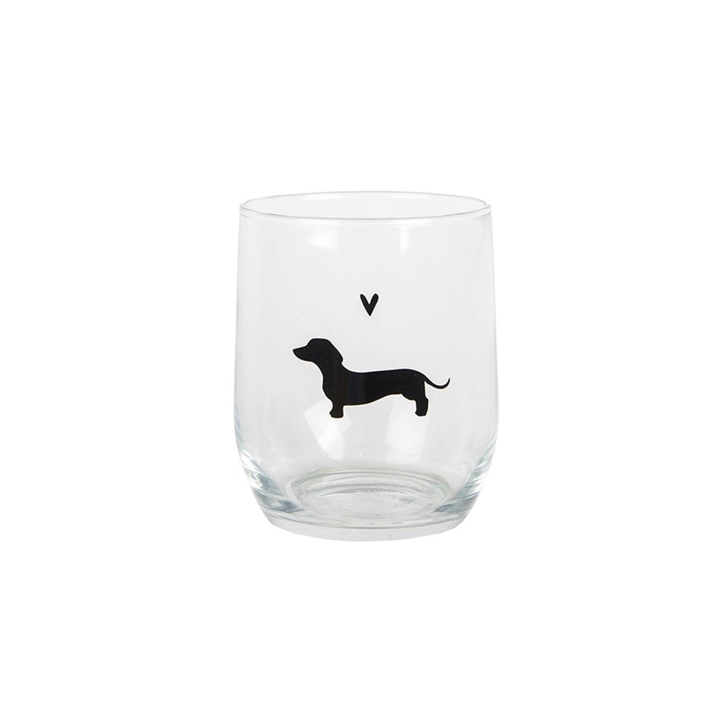 Bicchiere Clayre Eef Bassotto 300ml Vetro ø 8x9 cm