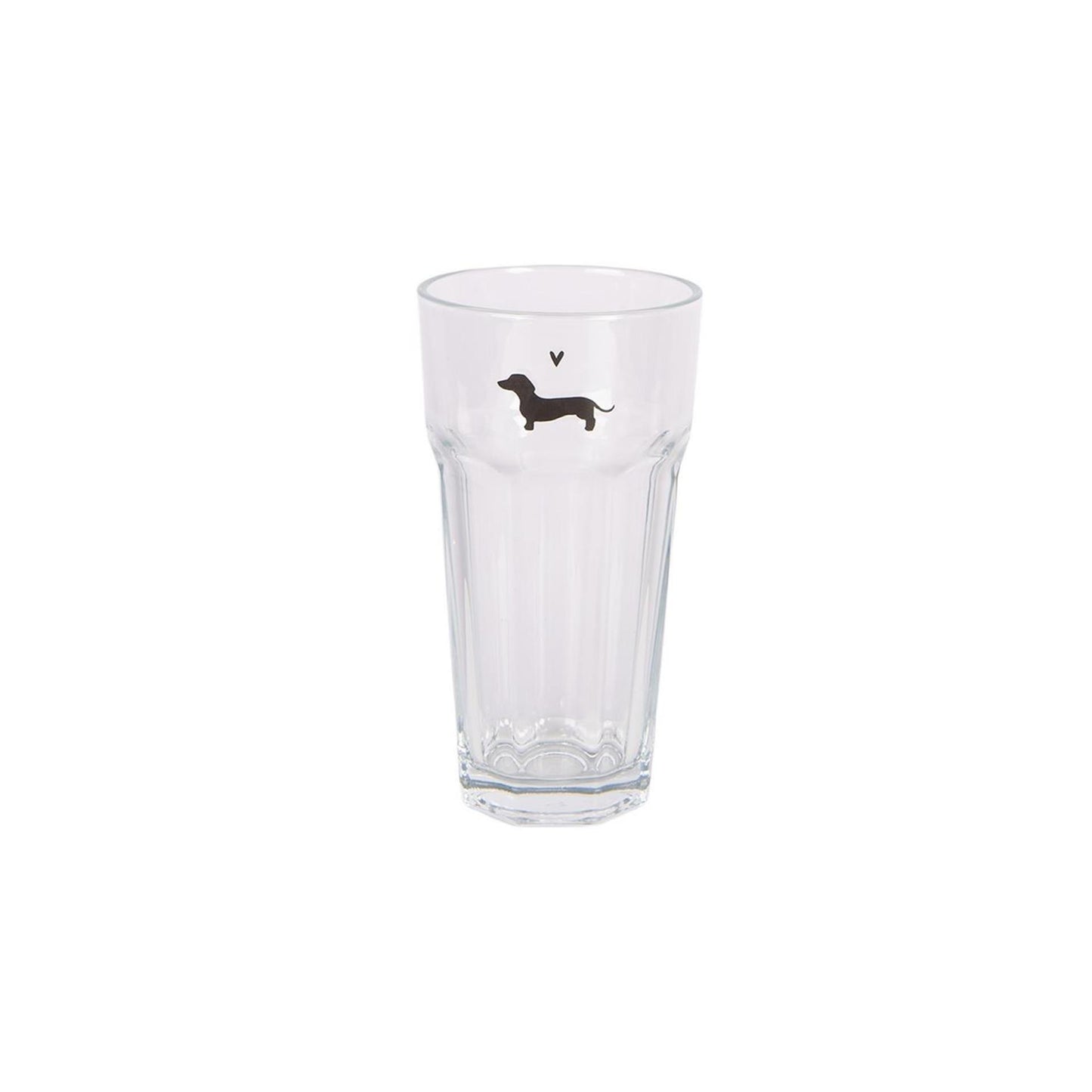 Bicchiere Clayre Eef Bassotto 320ml Vetro ø8x15 cm