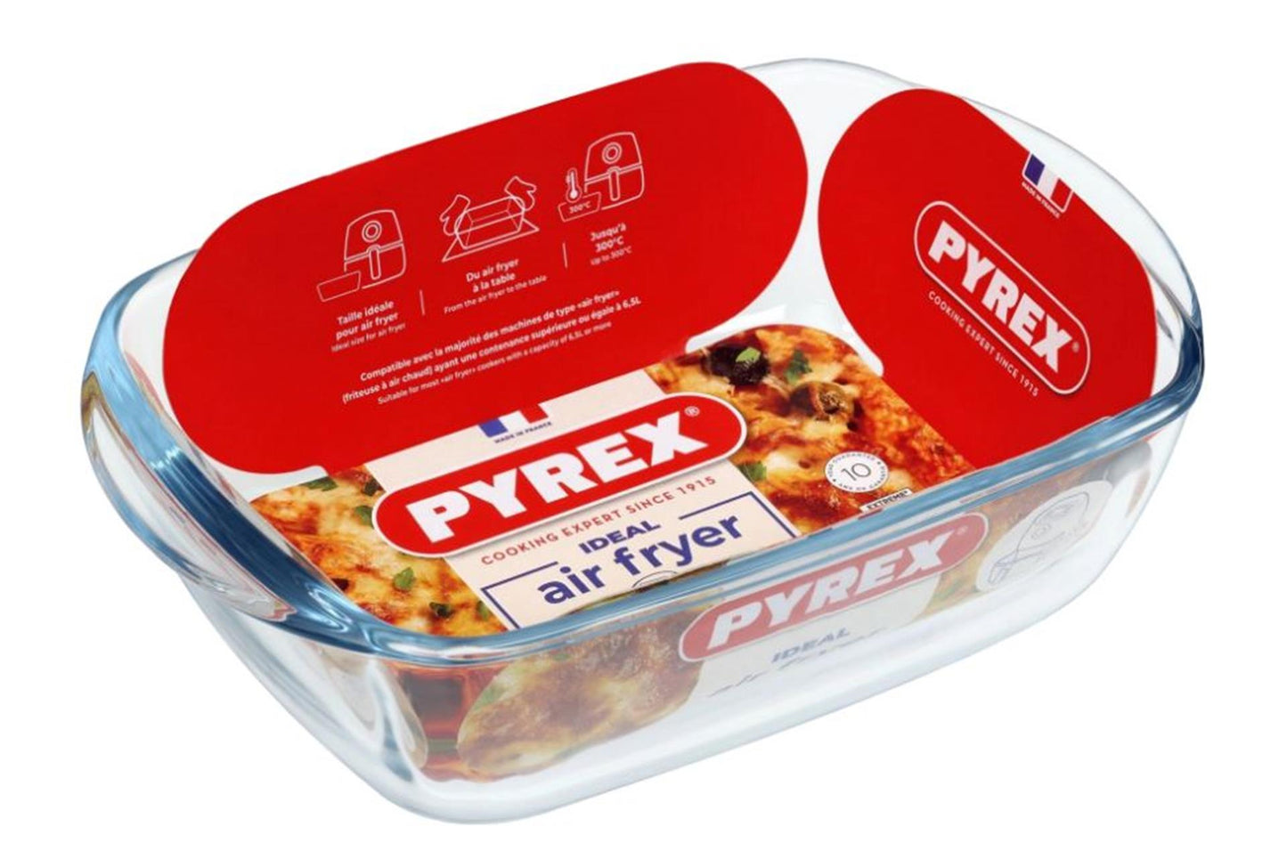 Freidora sin aceite Pyrex recipiente rectangular 1,2l