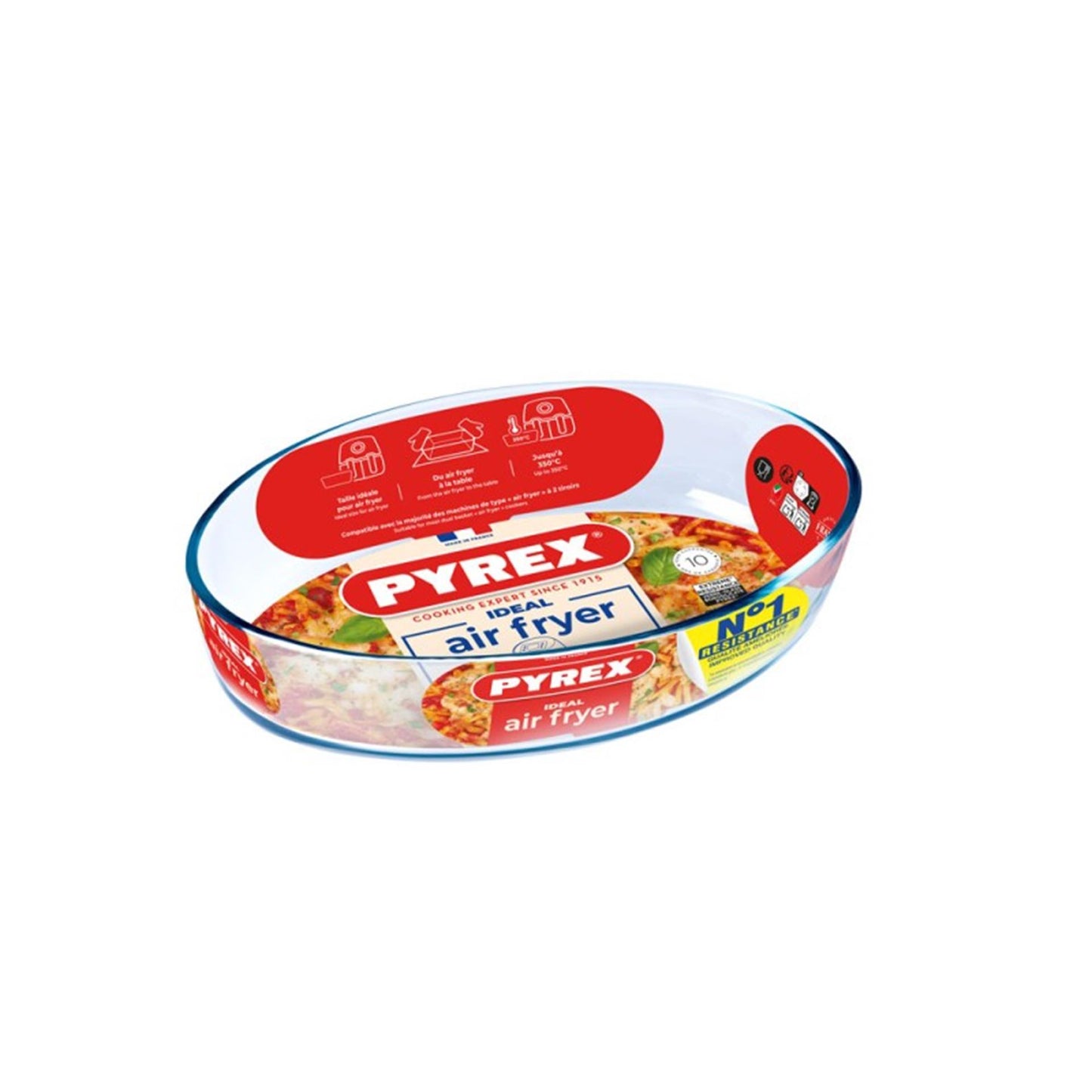 Freidora sin aceite Pyrex plato ovalado 0,7l