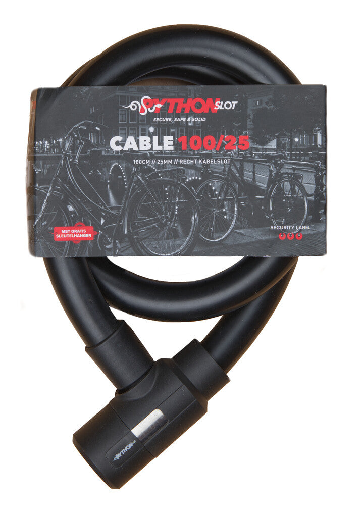 Python Pythonslot Cable Lock 25mmx100cm