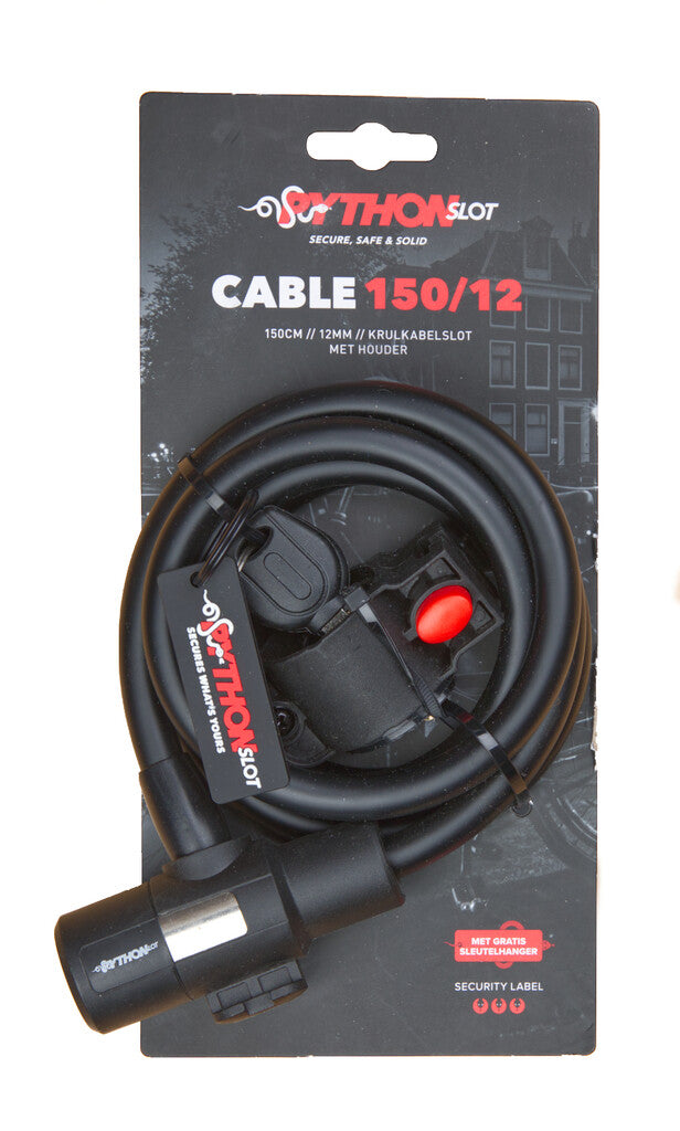 Python Pythonslot Spiralslot 12mmx150cm, con soporte