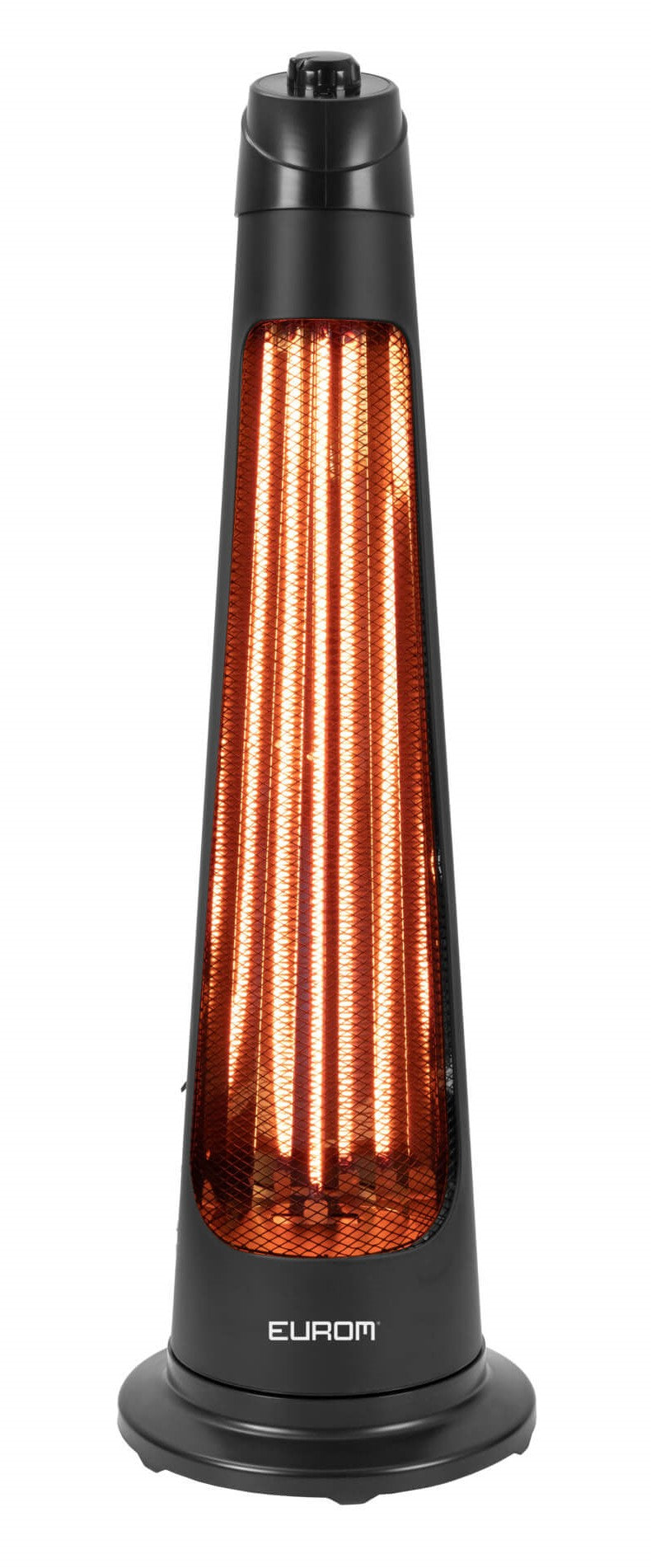 Stufa elettrica da esterno Eurom q-tower 1200 | 1200w - 335651