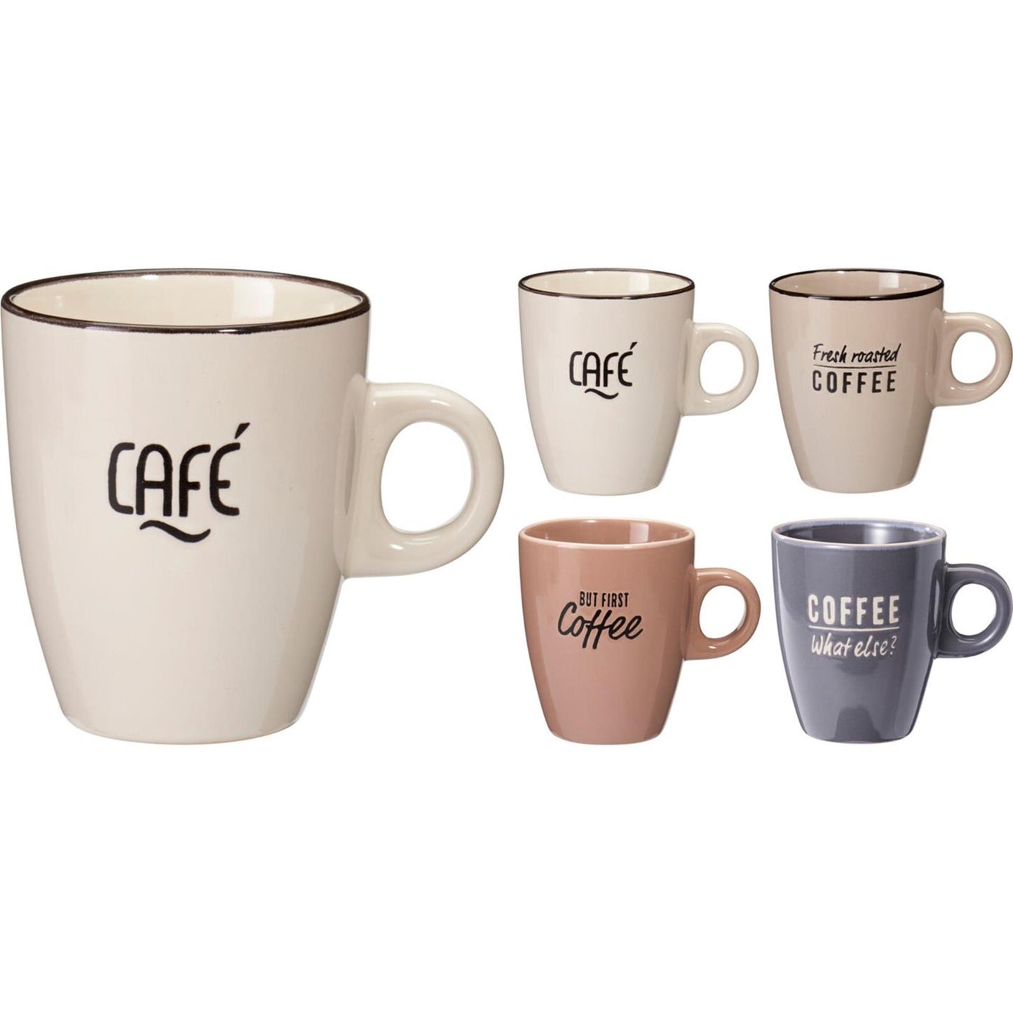 Excelente taza de loza para el hogar 220ml.