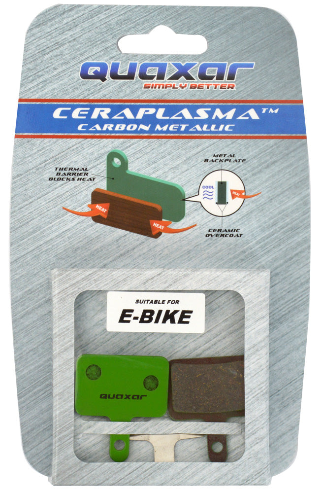 Pastiglie freno a disco Quaxar Shimano B01s Tektro e-bike estreme