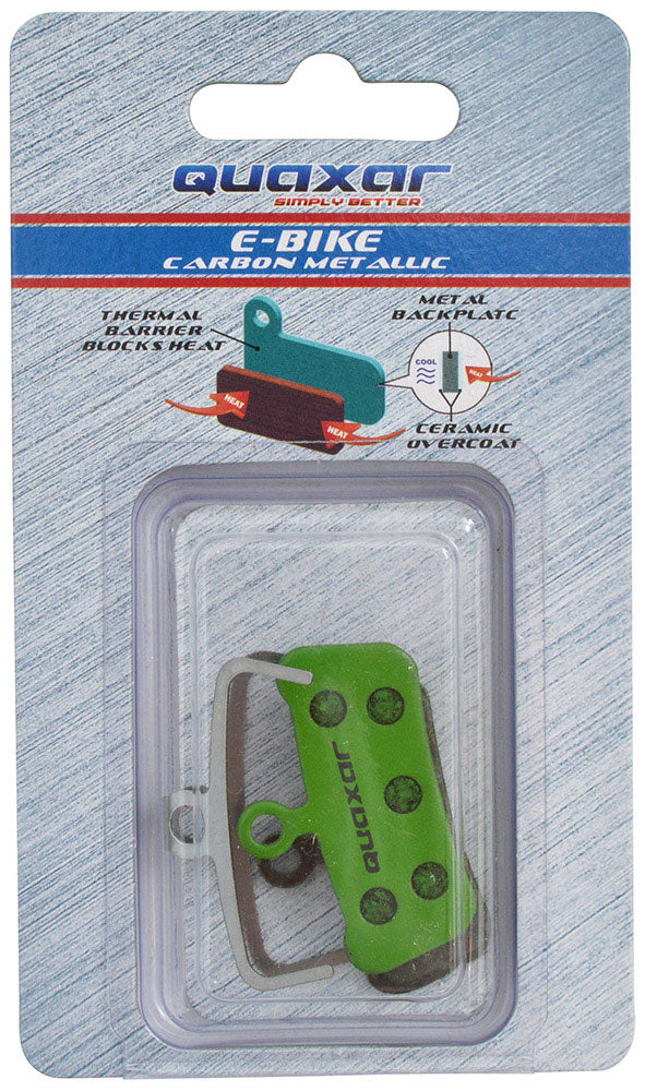 Pastiglie per dischi per bici elettriche Quaxar Sram Avid Trail Guide RSC in carbonio metallico