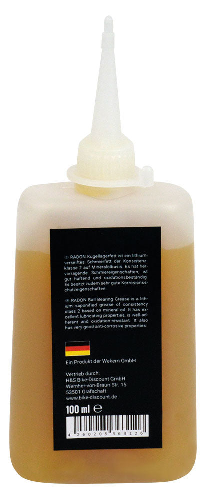 Grasa para rodamientos de bolas de radón 100ml