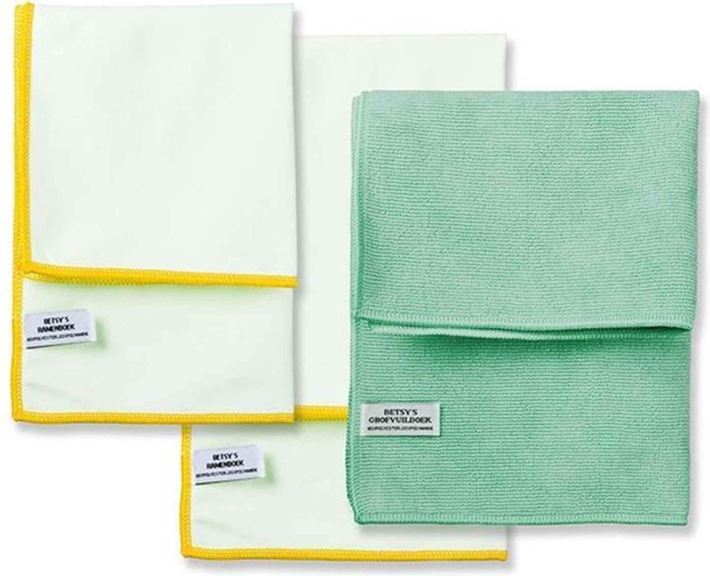 Juego de ventanas de microfibra Betsy's xxl verde