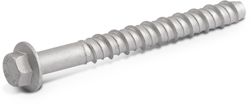 Vite per calcestruzzo Rawl 12,5 | 10 pezzi x 60 rivestimento zinco lamellare esagonale + anello SW15 | 50 pezzi - r32-h-lx-10x060-hf-zf
