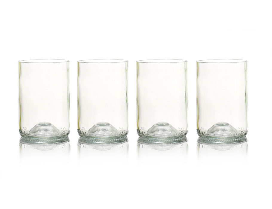 Rebottled Rebottled Glass 4 paquete transparente