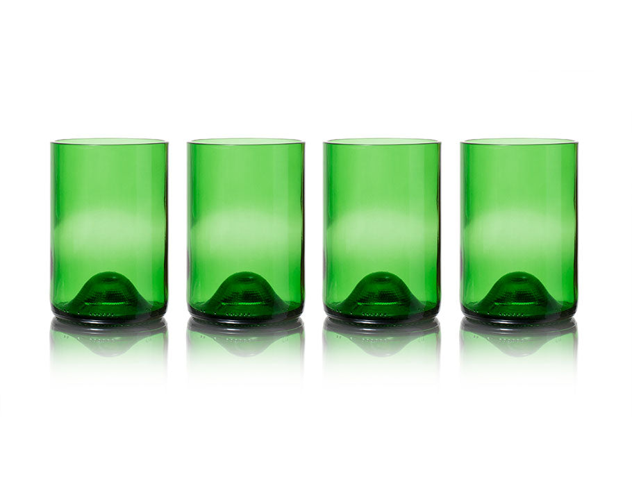 Rebottled Rebottled Glass 4-Pack Green