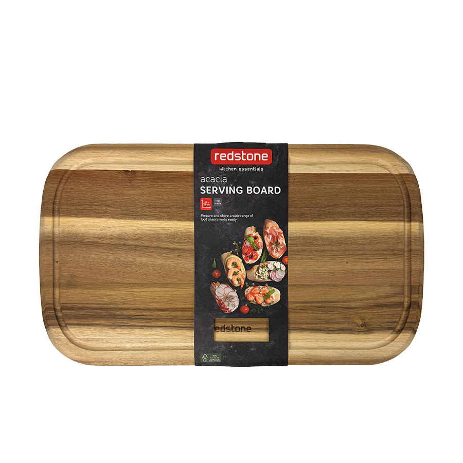 Tabla de servir Redstone acacia 49x28cm