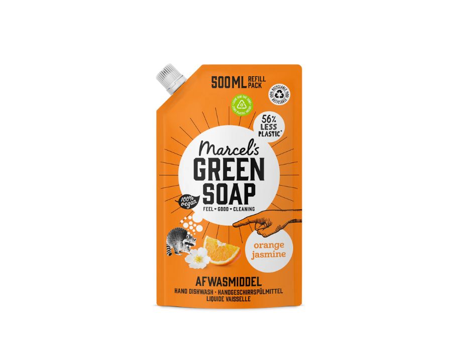 Marcels Green Jabón Lavado de jabón de naranja 500 ml
