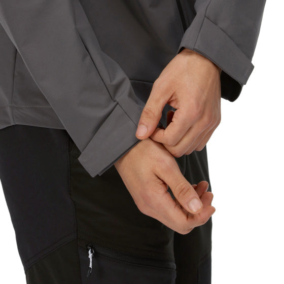 Regatta Overmoor Softshell Jacket Men Dimensione Grigio scuro S