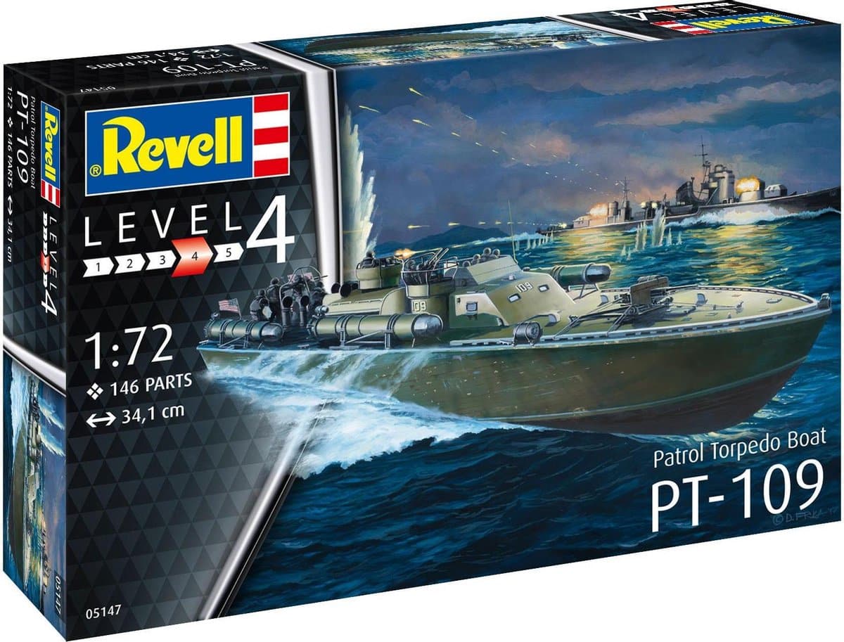Barca siluri di pattugliamento modello edificio PT-109