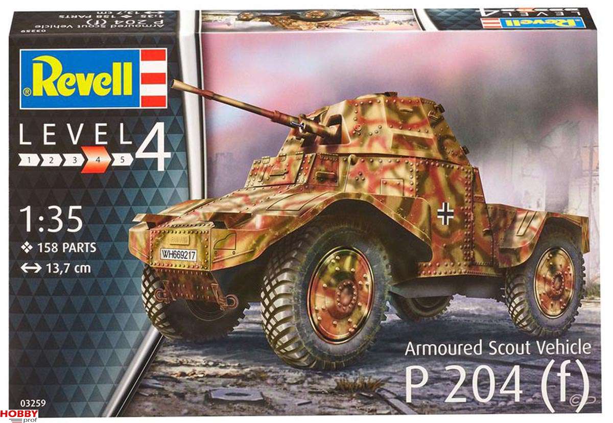 Veicolo scout blindato veicolo P 204 (f) 03259